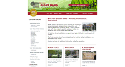 Desktop Screenshot of naturesrighthand.com