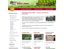 Tablet Screenshot of naturesrighthand.com